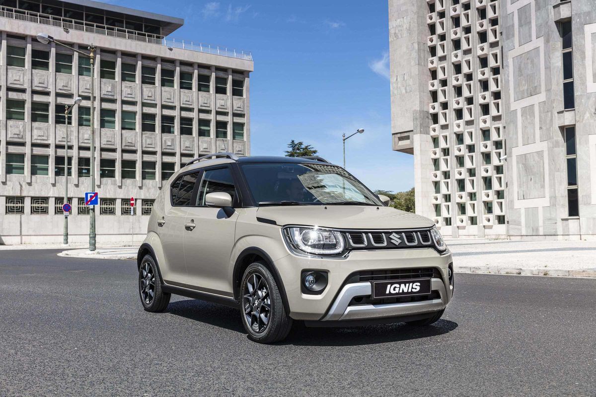 Mit dem 3,70 Meter kurzen Fünftürer begründete Suzuki 2016 die Klasse der Micro-SUV. Foto: Suzuki