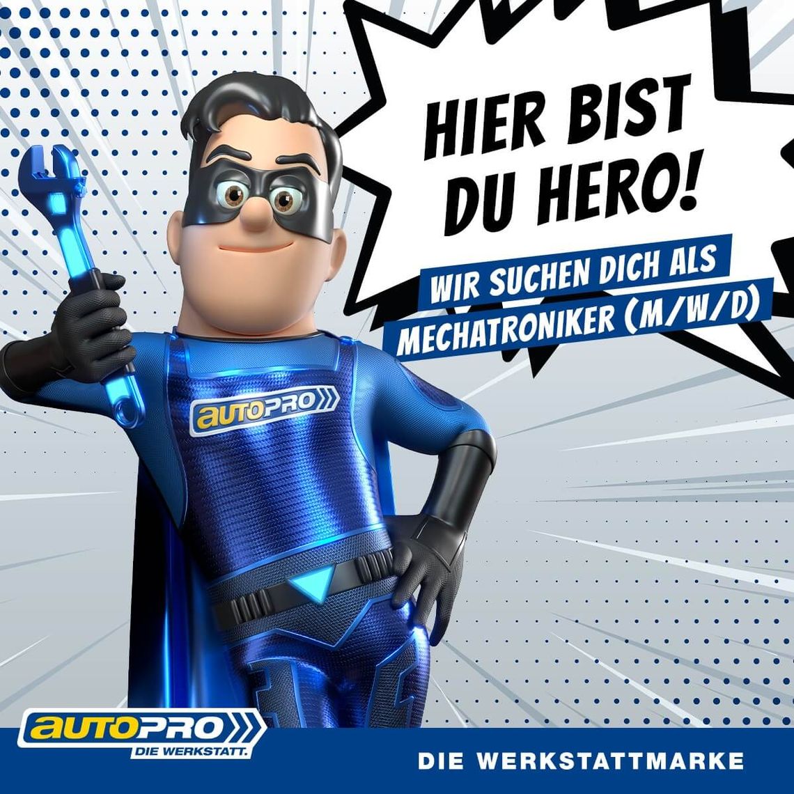 Werbebild für wir suchen dich als Mechatroniker (M/W/D)
